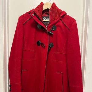 Guess Red Winter Coat